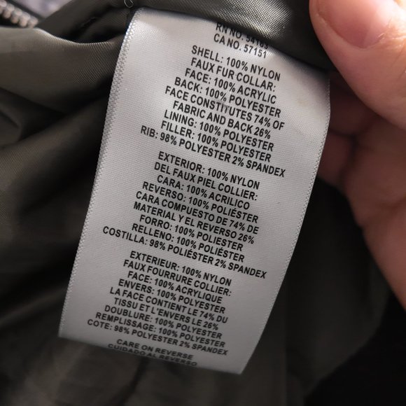 Levi's Flight Bomber Jacket with Faux Fur Collar - Picture 4 of 4